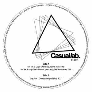 Sin Tek & Luigi Gori / Gog Piaf - Make It / Ghetto mp3 album