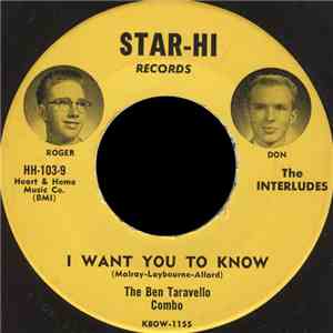 The Ben Taravello Combo - I Want You To Know mp3 album
