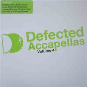 Various - Defected Accapellas Volume 4 mp3 album