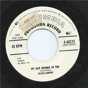 Felicia Sanders - My Love Belongs To Me mp3 album