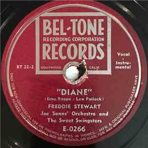 Freddie Stewart , Joe Sanns' Orchestra And The Sweet Swingsters - Diane / Out Of Sight, Out Of Mind mp3 album