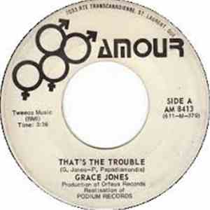 Grace Jones - That's The Trouble / Sorry mp3 album