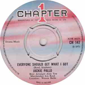 Jackie Pallo - Everyone Should Get What I Got mp3 album