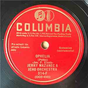 Jerry Mazanec A Jeho Orchestra - Ophelia / U Zelené Brány mp3 album