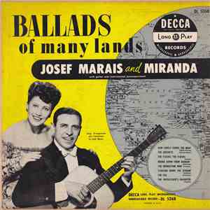 Josef Marais And Miranda - Ballads Of Many Lands mp3 album