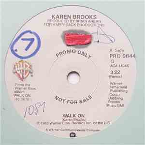 Karen Brooks - Walk On mp3 album