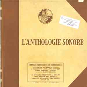 Les chanteurs traditionnels de Paris Conducted By Marc Honegger - Maîtres Français De La Renaissance mp3 album