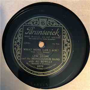 Lew Stone & The Monseigneur Band, Al Bowlly, Jack Hylton - What More Can I Ask? / Her Name Is Mary mp3 album