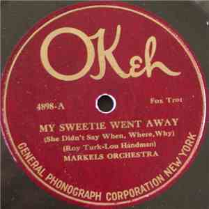 Markel's Orchestra - My Sweetie Went Away (She Didn't Say When, Where, Why) / On The Isle Of Wicki Wacki Woo mp3 album