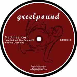 Matthias Korr - Live Behind The Scene EP mp3 album