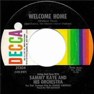 Sammy Kaye And His Orchestra - Welcome Home (Welkom Thuis) mp3 album