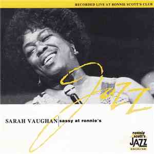 Sarah Vaughan - sassy at ronnie's mp3 album