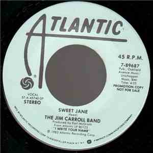 The Jim Carroll Band - Sweet Jane mp3 album