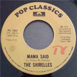The Shirelles - Mama Said / Baby It's You mp3 album