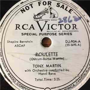 Tony Martin  - Roulette / It's Easy For You To Say mp3 album