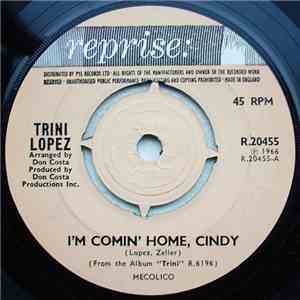 Trini Lopez - I'm Comin' Home, Cindy mp3 album