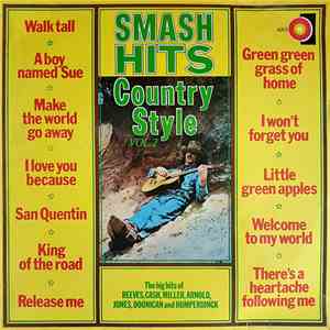 Unknown Artist - Smash Hits Country Style Vol. 2 mp3 album