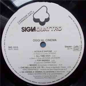 Various - Oggi Al Cinema mp3 album