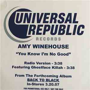 Amy Winehouse - You Know I'm No Good mp3 album