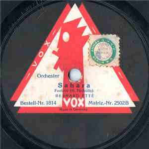 Bernard Etté - Sahara / After The Storm mp3 album