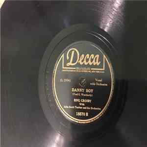 Bing Crosby With John Scott Trotter And His Orchestra - I'll Be Home For Christmas / Danny Boy mp3 album