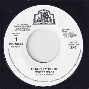 Charley Pride - Where Was I mp3 album