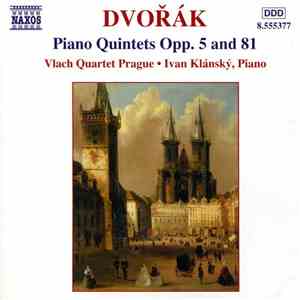 Dvořák, Vlach Quartet Prague, Ivan Klánský - Piano Quintets Opp. 5 And 81 mp3 album