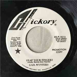 Gail Wynters - Snap Your Fingers / Going Out Of My Head mp3 album