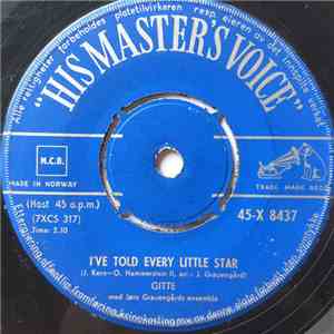 Gitte - I've Told Every Little Star / Do What You Want mp3 album