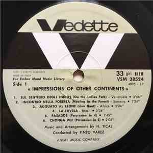 H. Tical - Armando Sciascia - Impressions Of Other Continents / Afro-Latin Rhythms & Big Band mp3 album