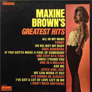 Maxine Brown - Maxine Brown's Greatest Hits mp3 album