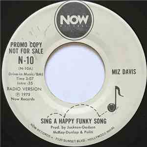 Miz Davis - Sing A Happy Funky Song mp3 album