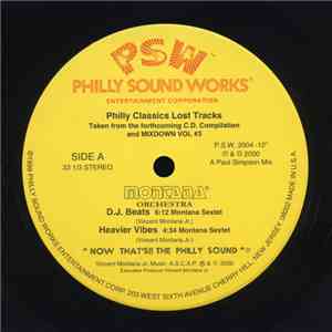 Montana Orchestra - Philly Classics Lost Tracks mp3 album