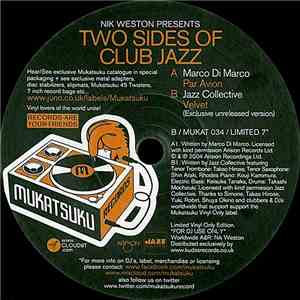 Nik Weston Presents Marco Di Marco / Jazz Collective - Two Sides Of Club Jazz mp3 album