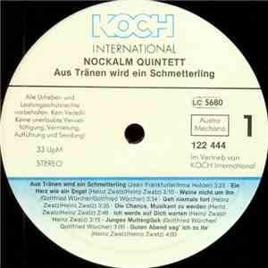 Nockalm Quintett - Aus Tränen Wird Ein Schmetterling mp3 album