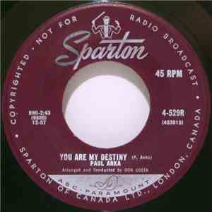 Paul Anka - You Are My Destiny mp3 album