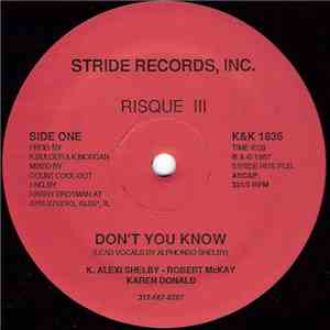 Risque III - Don't You Know / Tropic Zone mp3 album