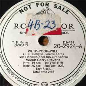 Tex Beneke And His Orchestra - Whip-Poor-Will / Look For The Silver Lining mp3 album