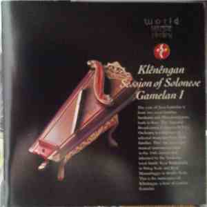 The Gamêlan Musicians Of The R.R.I. - Klênêngan Session Of Solonese Gamêlan I mp3 album