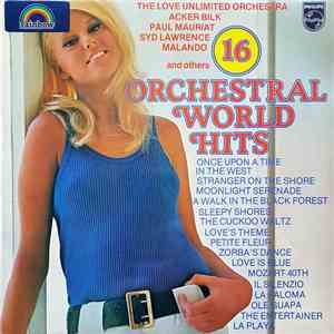 Various - 16 Orchestral World Hits (Vol. 1) mp3 album
