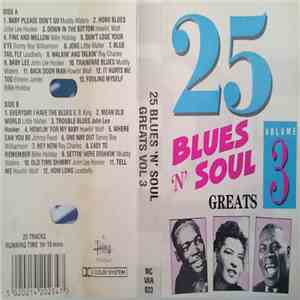 Various - 25 Blues 'n' Soul Greats. Volume 3 mp3 album