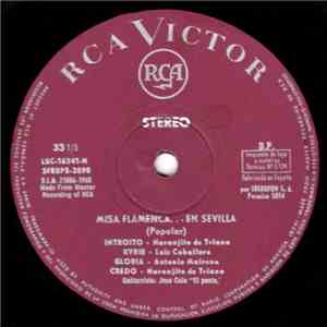 Antonio Mairena, Naranjito De Triana, Luis Caballero , Jose Cala "El Poeta" - Misa Flamenca En Sevilla mp3 album