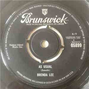 Brenda Lee - As Usual / Lonely Lonely Lonely Me mp3 album