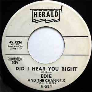 Edie And The Channels - Did I Hear You Right mp3 album