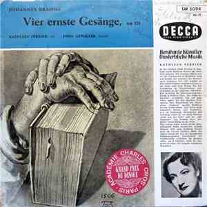 Johannes Brahms, Kathleen Ferrier, John Newmark - Vier Ernste Gesange, Op. 121 mp3 album