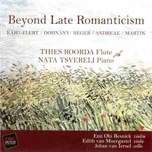 Karg-Elert / Dohnány / Reger / Andreae / Martin - Thies Roorda, Nata Tsvereli - Beyond Late Romanticism mp3 album