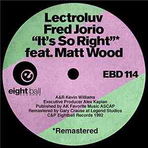 Lectroluv, Fred Jorio - It's So Right mp3 album