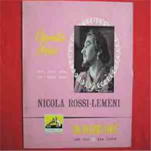 Nicola Rossi-Lemeni - Operatic Arias Sung By Nicola Rossi-Lemeni mp3 album