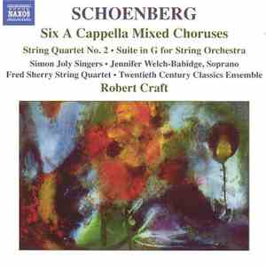Schoenberg - Robert Craft - Six A Capella Mixed Choruses mp3 album