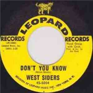 The West Siders - No Tears Left For Crying / Don't You Know mp3 album